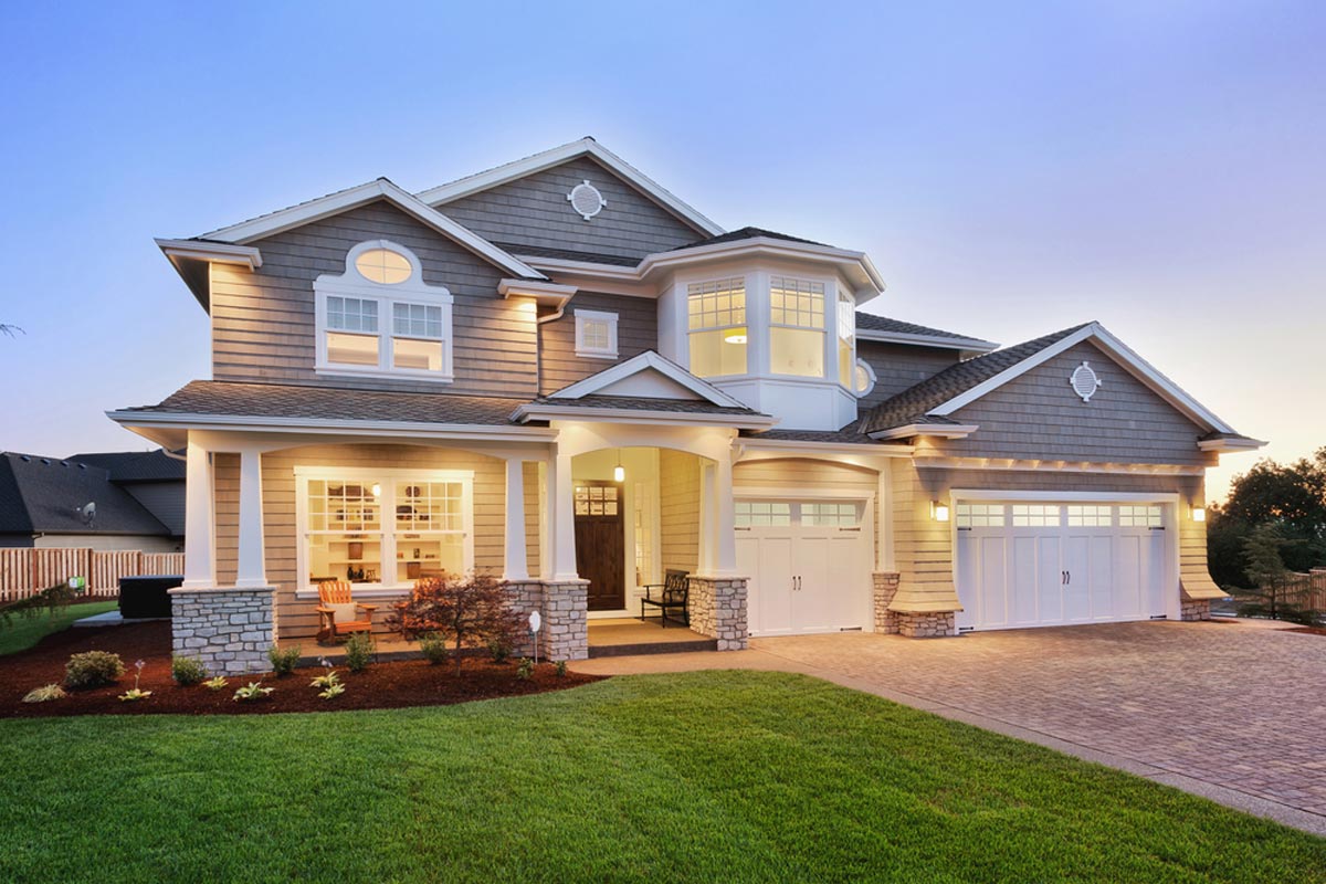 Home Exteriors with Brick and Stone
